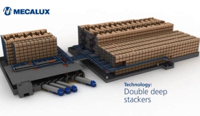 Double-deep stacker cranes: the perfect balance between capacity and handling