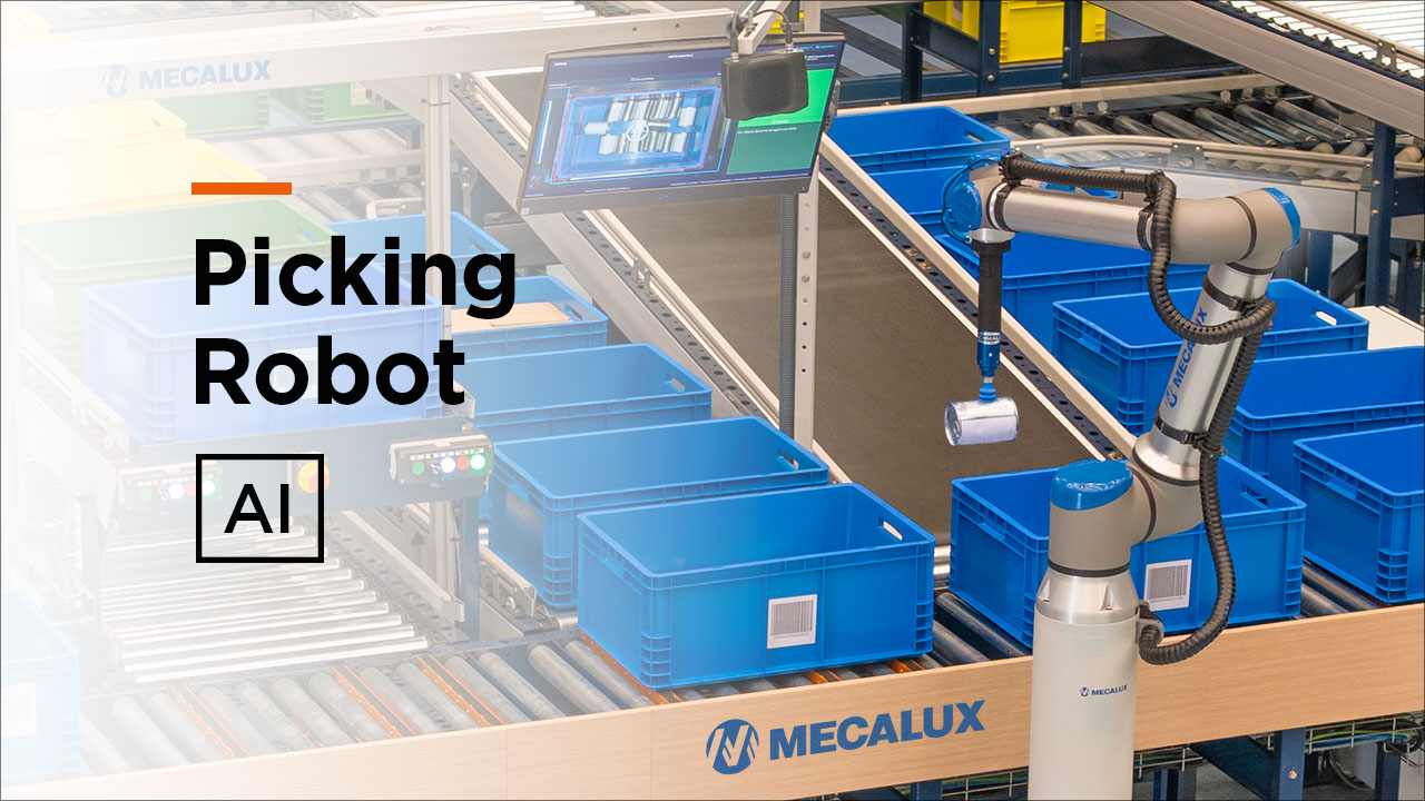 Robotic order picking system