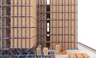 Automātiskās pallet shuttle 3D optimizē telpas izmantošanu, paaugstinot kapacitāti Automātiskās pallet shuttle 3D optimizē telpas izmantošanu, paaugstinot kapacitāti