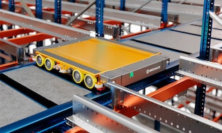 Shuttle 3D maksimāli stabili pārvietojas uzglabāšanas kanālos