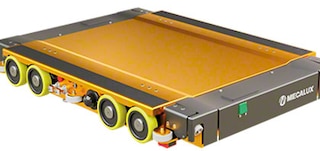 Pacelšanas platforma nodrošina palešu kustību kanālos