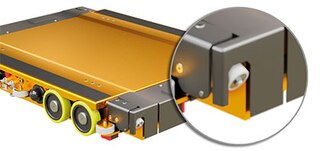 Pallet Shuttle 3D ir 4 eju vadriteņi