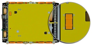 Akumulatori nodrošina ievērojamu shuttle vagonetes autonomiju