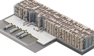 4-Way Pallet Shuttle optimizē telpas izmantošanu, paaugstinot kapacitāti