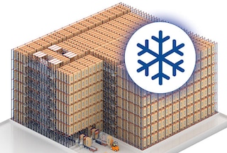 4-Way Pallet Shuttle samazina enerģijas izmaksas aukstā tipa noliktavās un saldētavās