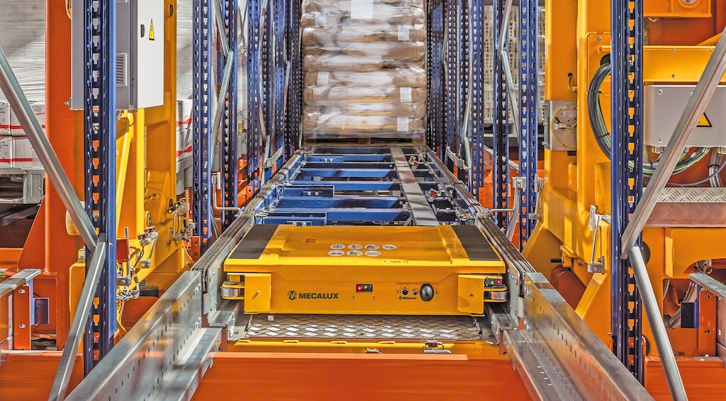 Automātiskās Pallet Shuttle Automātiskās Pallet Shuttle