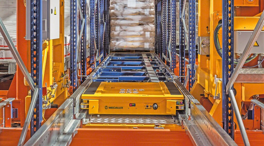 Automātiskās Pallet Shuttle