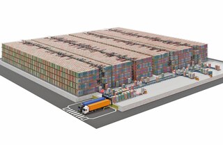 Automātiskās pallet shuttle dod iespēju izveidot uzglabāšanas sistēmas ar lielu kapacitāti