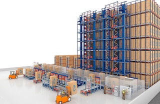 Pallet shuttle ar pārvietošanas ratiem būtiski paaugstina noliktavas produktivitāti