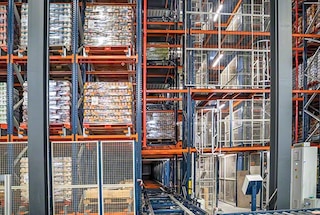 Automātiskās pallet shuttle ir ieteicamas liela apgrozījuma preču pārvaldībai