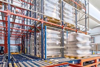 Automātiskās pallet shuttle kā risinājums īstermiņa uzglabāšanai