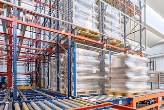 Automātiskās pallet shuttle kā risinājums īstermiņa uzglabāšanai