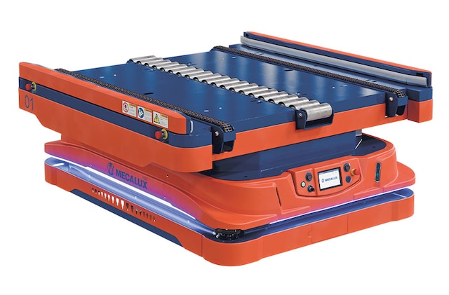 Autonomie mobilie roboti neatkarīgi transportē kravas starp diviem punktiem