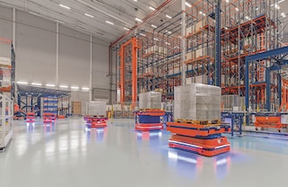 Autonomie mobilie roboti paātrina kravu automātisko pārvietošanu