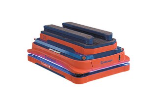 AMR 1500 ar pacelšanas platformu var pārvietot kravas līdz platformām vai konveijeriem