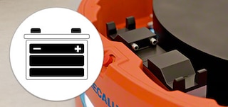 AMR roboti izmanto litija akumulatorus