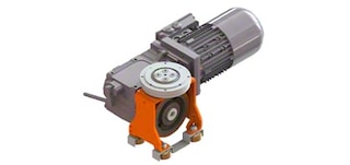 Piedziņas galviņas nodrošina transportieru pārvietošanos