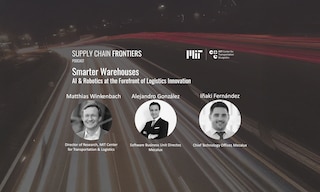 Mecalux un MIT analizē loģistikas inovācijas podkastā “Piegādes ķēdes robežas” (Supply Chain Frontiers)