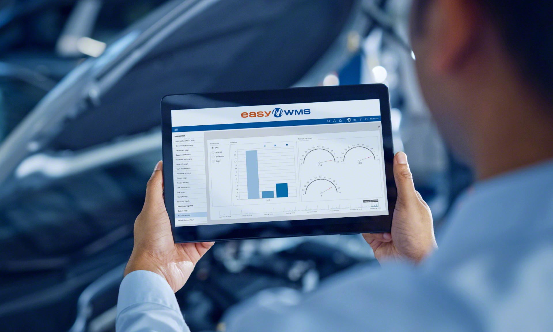 Mecalux Easy WMS pārvalda autoražotāja Renault noliktavu