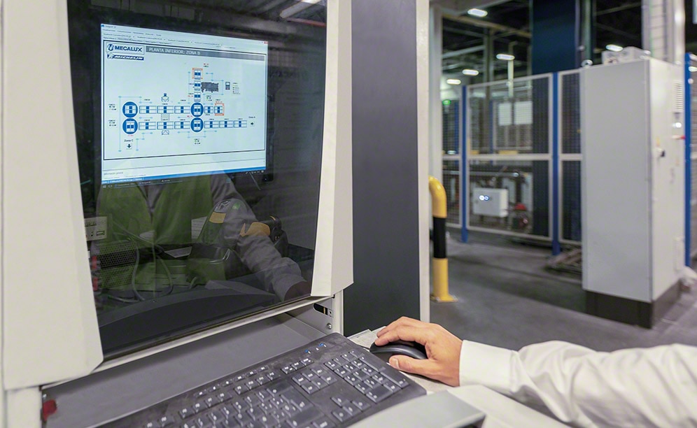 Mecalux sistēma Easy WMS vada visas Michelin noliktavas darbības Mecalux sistēma Easy WMS vada visas Michelin noliktavas darbības