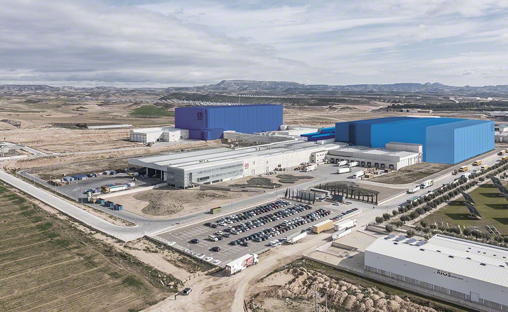 Congelados de Navarra loģistikas centrs Fustiņjanā