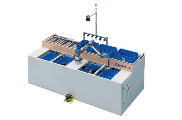 Komplektēšanas roboti palielina noliktavas produktivitāti