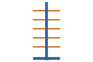 Divpusēji konsoļu plaukti divkāršo uzglabāšanas kapacitāti salīdzinājumā ar vienpusēju versiju