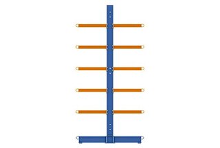 Divpusēji konsoļu plaukti divkāršo uzglabāšanas kapacitāti salīdzinājumā ar vienpusēju versiju