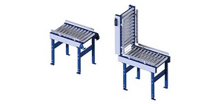 Konveijera vārti atveras sistēmas šķērsošanai