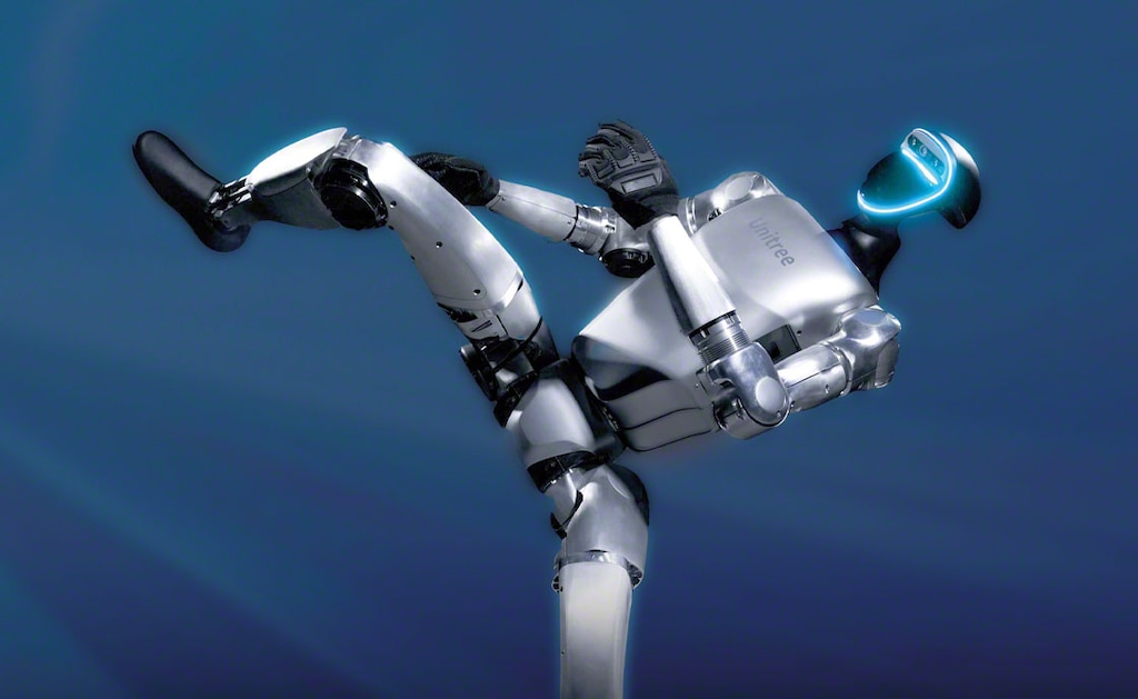 Cilvēkveidīgaiem robotiem vēl ir nepieciešama lielāka stabilitāte pirms to plašas izmantošanas (Foto: Unitree)