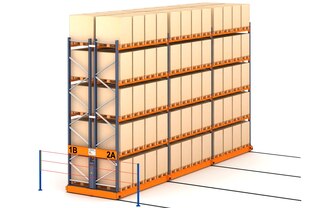 Ārējā drošības barjera bloķē sistēmas kustību, kad darba ailē notiek darbība