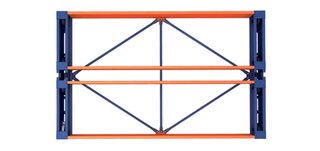 Saites nostiprina Movirack plauktu mobilo pamatņu garenisko stingrību