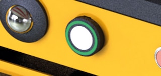 Palešu detektori nosaka pēdējās kanālā ievietotās paletes pozīciju