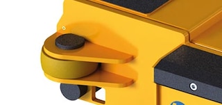 Pallet shuttle vagonetes kontakta riteņi