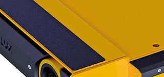 Pallet shuttle vagonetes pacelšanas platforma