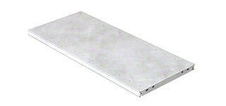 Metāla plaukti nodrošina lielu izturību M3 sīkpreču plauktu noliktavas līmeņiem