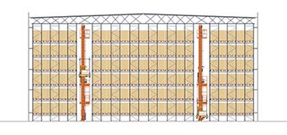 Automātiskas pallet shuttle optimizē silosu tipa noliktavā pieejamo platību
